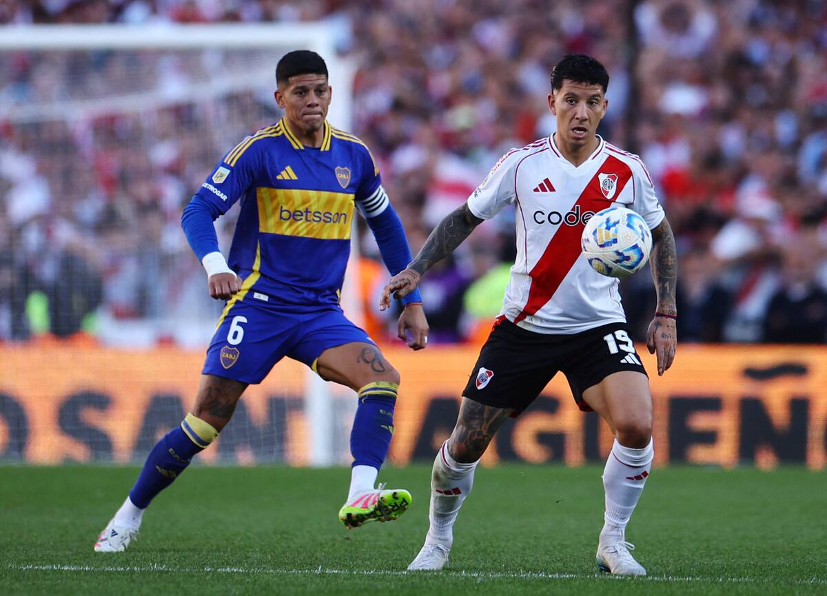 Superclásico. Foto: Reuters/Agustín Marcarian.