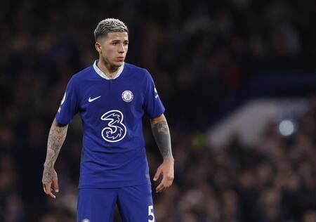 Enzo Fernández, Chelsea. Foto: REUTERS