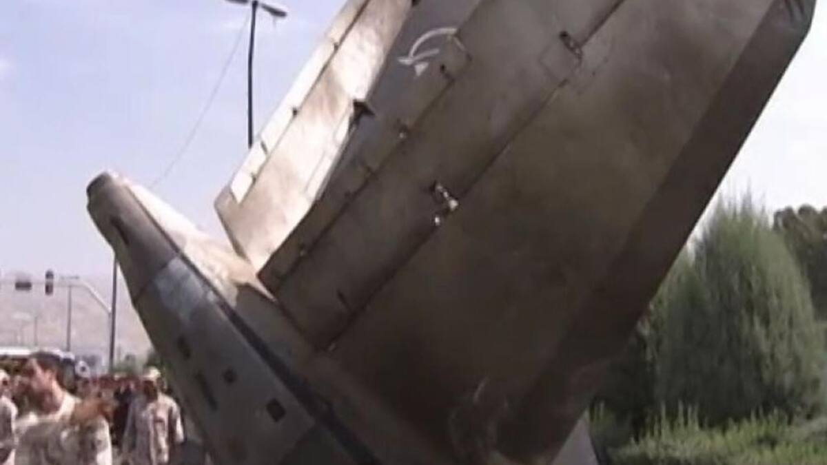Avión de Aseman Airlines - Accidente