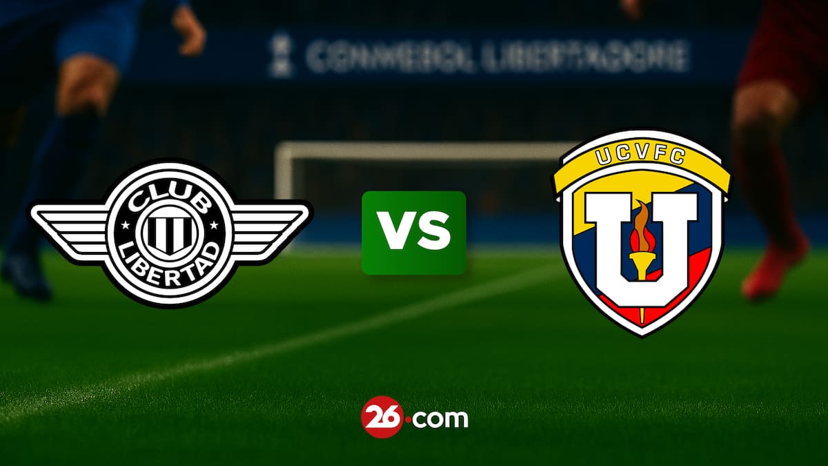 Libertad vs. UCV EN VIVO hoy: resultado, goles y minuto a minuto de la Copa Libertadores 2026