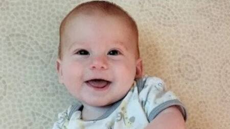 Kfir Bibas, el bebé argentino secuestrado por Hamás. Foto: REUTERS