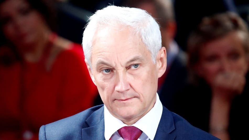 Andrei Belousov, nuevo ministro de Defensa ruso. Foto: Reuters.