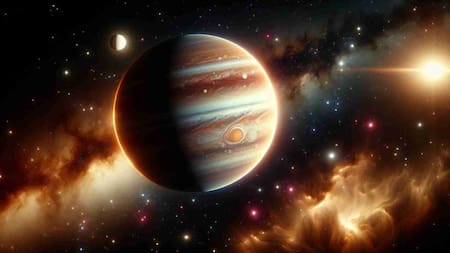 Júpiter cálido. Foto: Twitter/@SergioMartinGu3