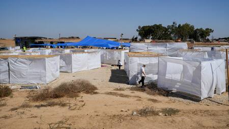 El grupo Nachala pide el reasentamiento israelí en Gaza. Foto: Reuters.