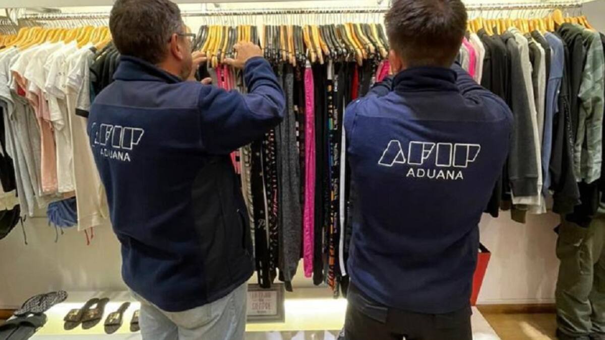 Operativo de Aduana en Rosario. Foto: Aduana-AFIP.