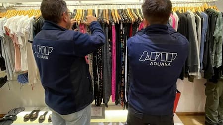 Operativo de Aduana en Rosario. Foto: Aduana-AFIP.