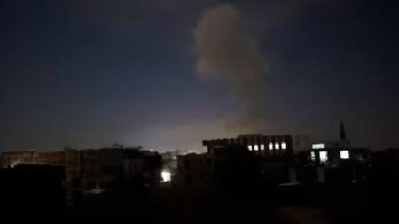 Bombardeos de Estados Unidos en Siria. Foto: EFE.