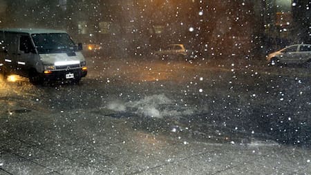 Granizo en Buenos Aires