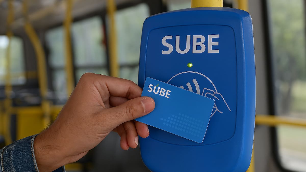 Cambios en el saldo negativo de la tarjeta SUBE.