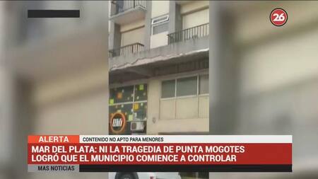 Mar del Plata, sin controles: vecinas denuncian balcones peligrosos (Canal 26)
