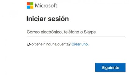 Cuentas de mail de Hotmail