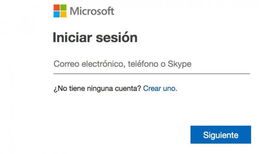 Cuentas de mail de Hotmail