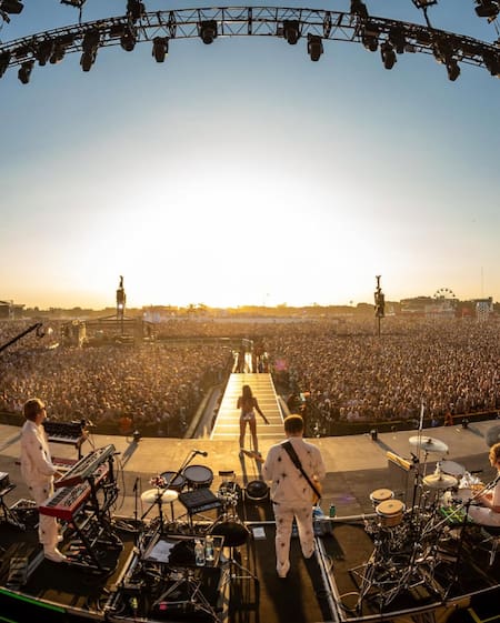 Lollapalooza Argentina. Foto Instagram @lollapaloozaar