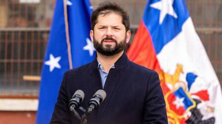 Gabriel Boric, presidente de Chile. Foto: NA.