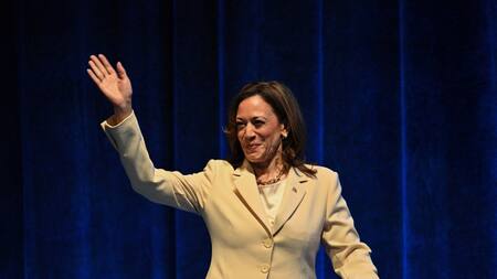 Kamala Harris, vicepresidente de Estados Unidos. Foto: Reuters.