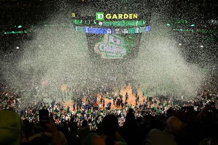 Boston Celtics, campeones de la NBA. Foto: Reuters.