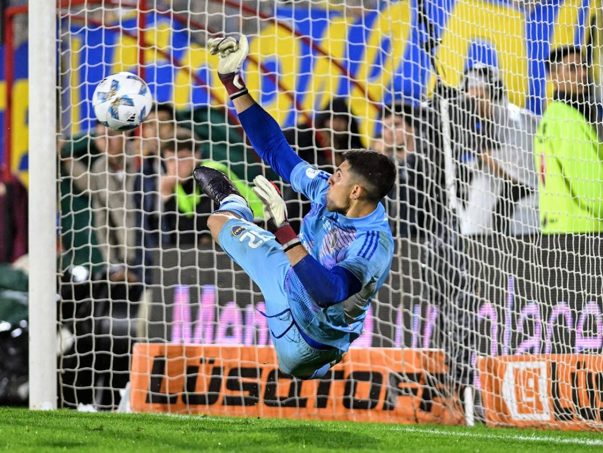 Leandro Brey, Boca Juniors. Foto: X @BocaJuniors.