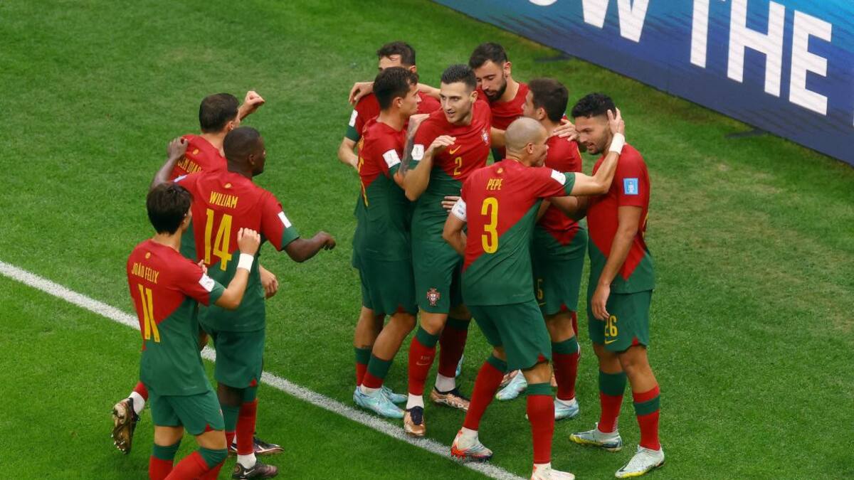 Mundial Qatar 2022, Portugal vs. Suiza. Foto: REUTERS.