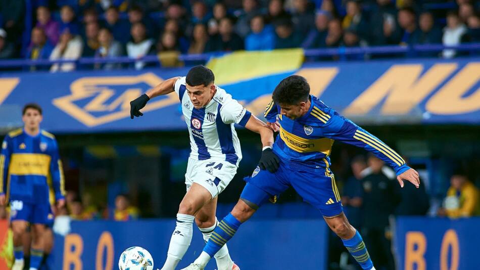 Boca Juniors vs. Talleres de Córdoba. Foto: X @CATalleresdecba.