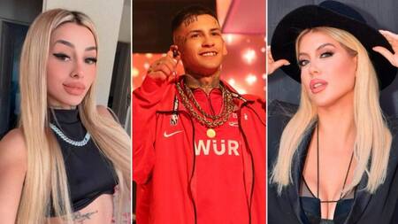 Tamara Báez, L-Gante, Wanda Nara. Foto: NA.