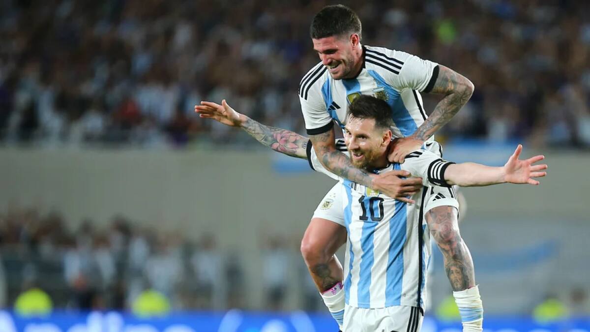 Selección Argentina. Foto: NA