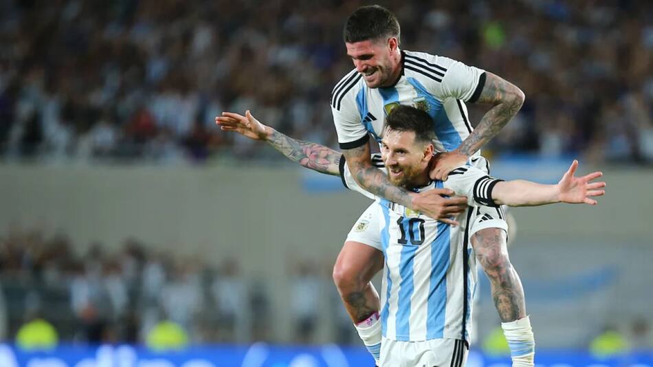 Selección Argentina. Foto: NA