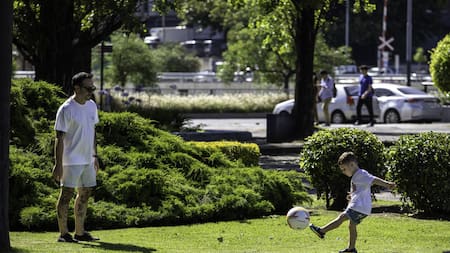 Calor, primavera, verano, clima. Foto: NA.