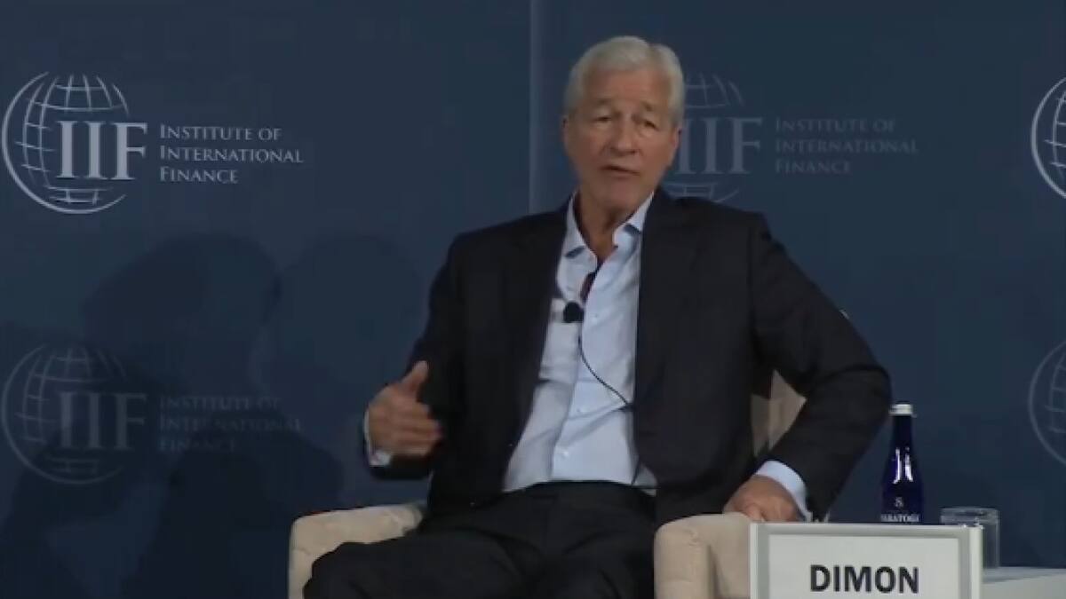 Jamie Dimon, CEO de JP Morgan Chase. Fuente: Captura