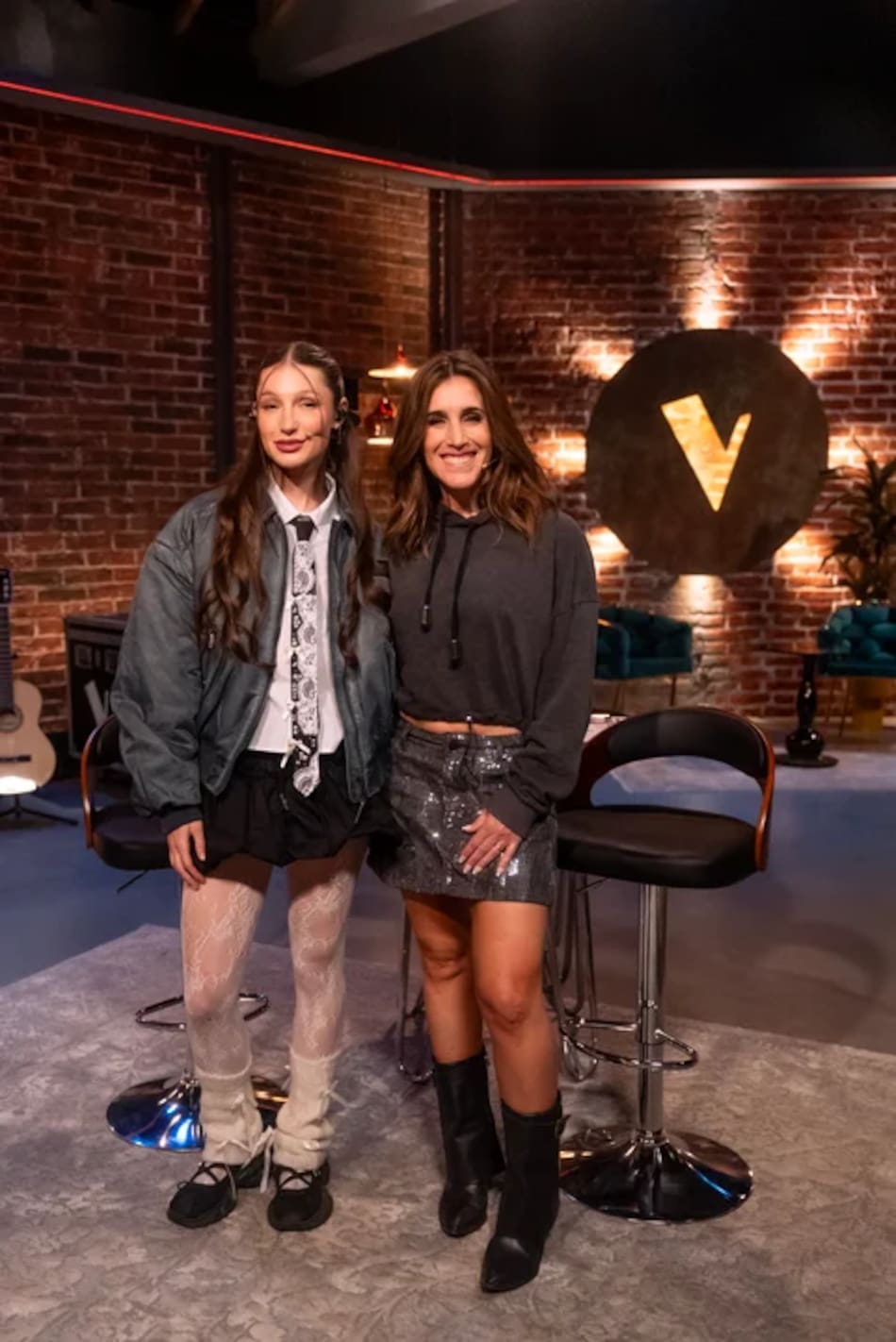 Soledad Pastorutti junto a Yami Safdie en La Voz Argentina