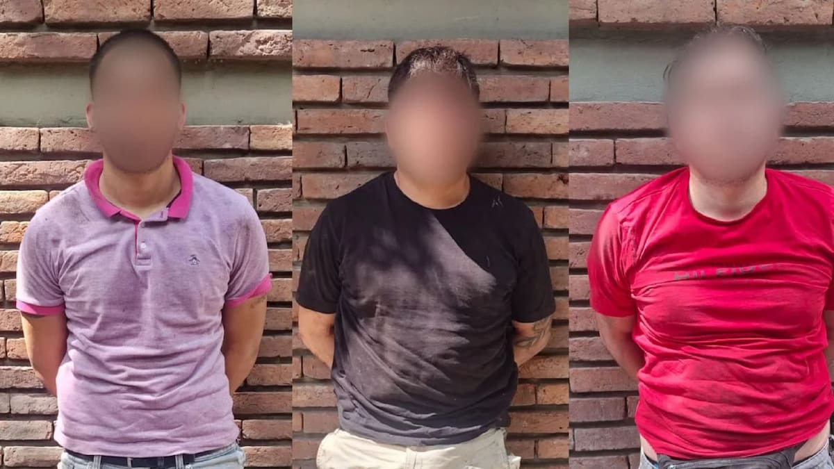 Detuvieron a tres ciudadanos chilenos en Palermo.