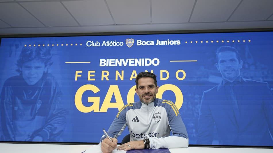 Fernando Gago, nuevo entrenador de Boca Juniors. Foto: X @BocaJrsOficial