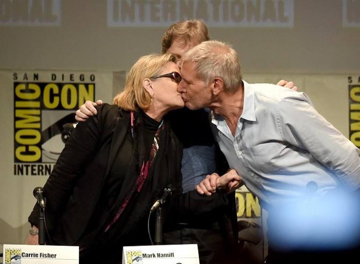 Princesa Leia - Star Wars - Carrie Fisher - Harrison Ford