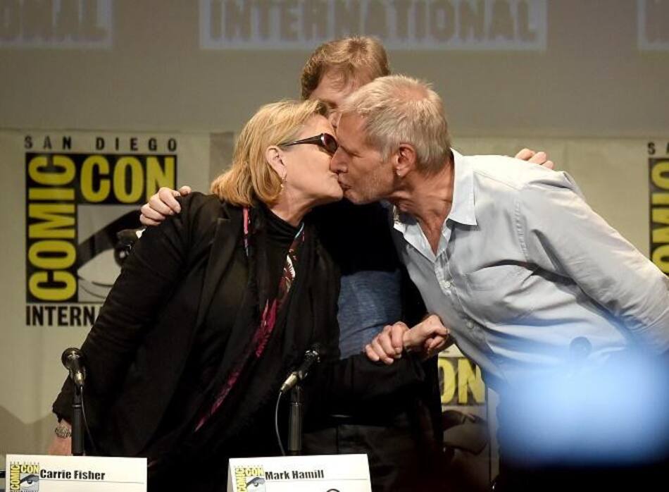 Princesa Leia - Star Wars - Carrie Fisher - Harrison Ford