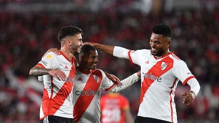 River vs Arsenal. Foto: Télam.