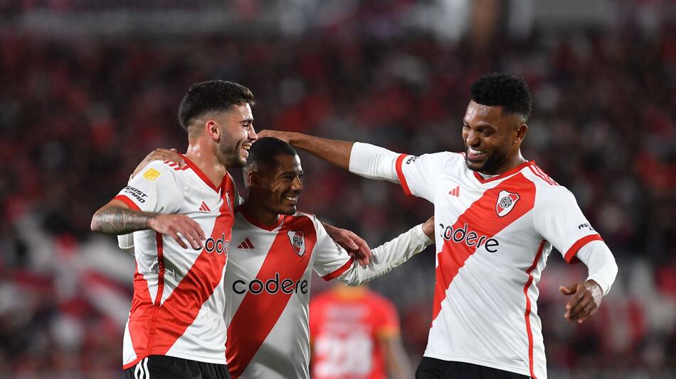 River vs Arsenal. Foto: Télam.