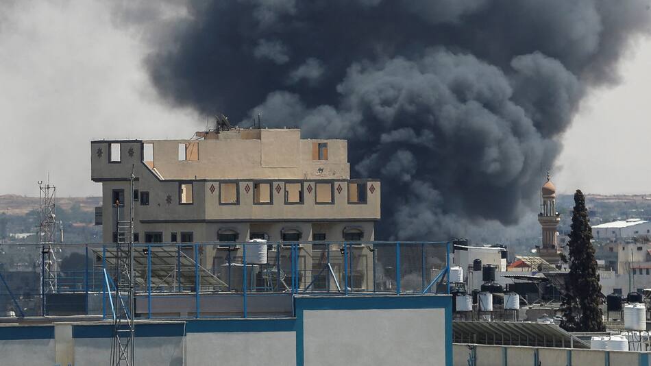 Destrucción en Rafah, Gaza. Foto: Reuters.