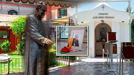 Nota sobre la beatificación del Padre Mario, foto Instagram @lilian.aliph