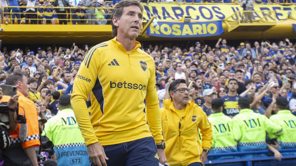 Claudio Úbeda, técnico de Boca Juniors.