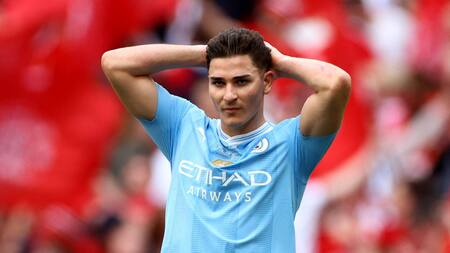 Julián Álvarez. Foto: REUTERS.