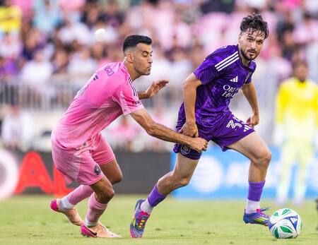 Inter Miami VS. Orlando City en el estadio Chase Stadium, MLS 2025. FOTO: (X/REDES@InterMiami)/NA.