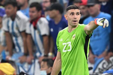 Dibu Martínez. Foto: EFE