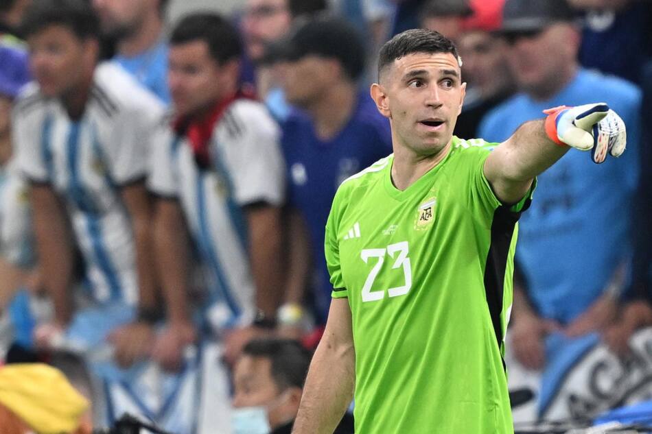 Dibu Martínez. Foto: EFE