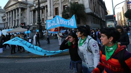 Aborto Legal: el Senado vota proyecto de despenalización, por ahora gana el "no"