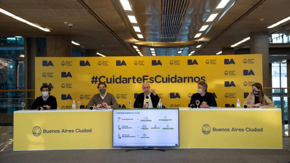 Horacio Rodríguez Larreta, cuarentena en la Ciudad, coronavirus en Argentina, Agencia NA