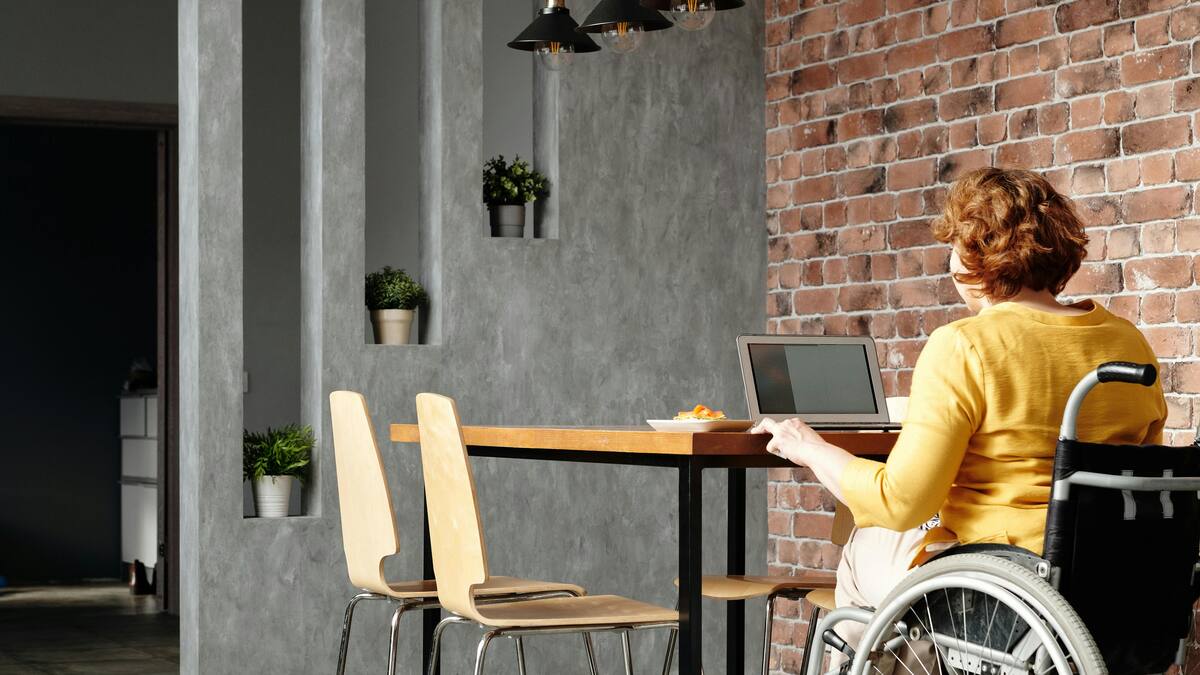 El programa busca incluir a las personas con discapacidad.