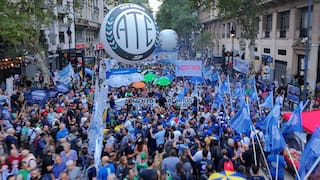 Paro nacional de la CGT: la multa millonaria del Gobierno a los gremios que se adhirieron