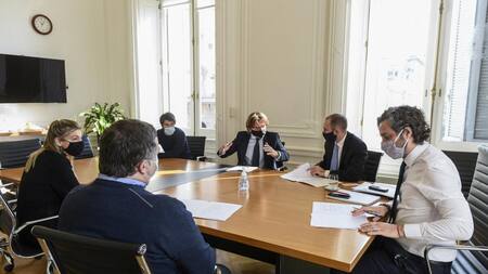 Cafiero y Guzmán firmaron convenio para destinar activos del Estado al Desarrollo Productivo, NA