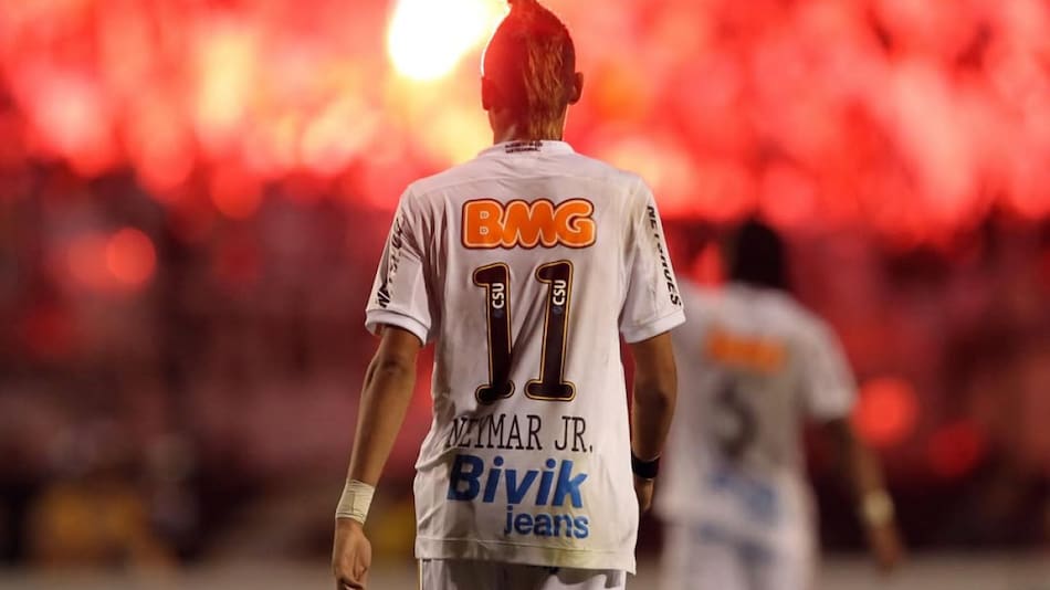 Neymar vuelve al Santos. Foto: Instagram @ge.globo