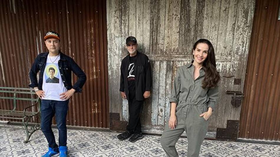 Leo García, León Gieco y Natalia Oreiro