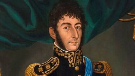 Pintura de San Martín en 1818 por José Gil Castro